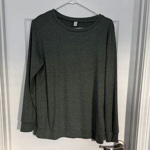 Dark Green Long Sleeve top